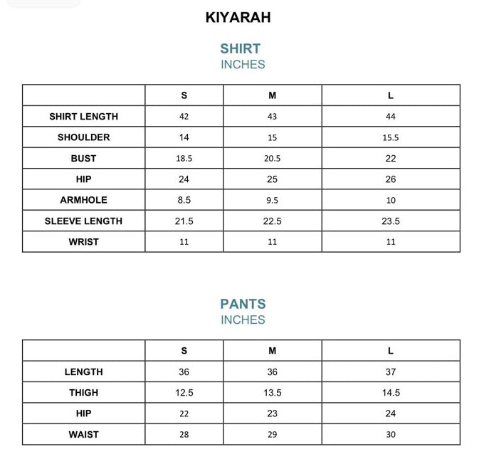Kiyarah - Stitched 2 Piece