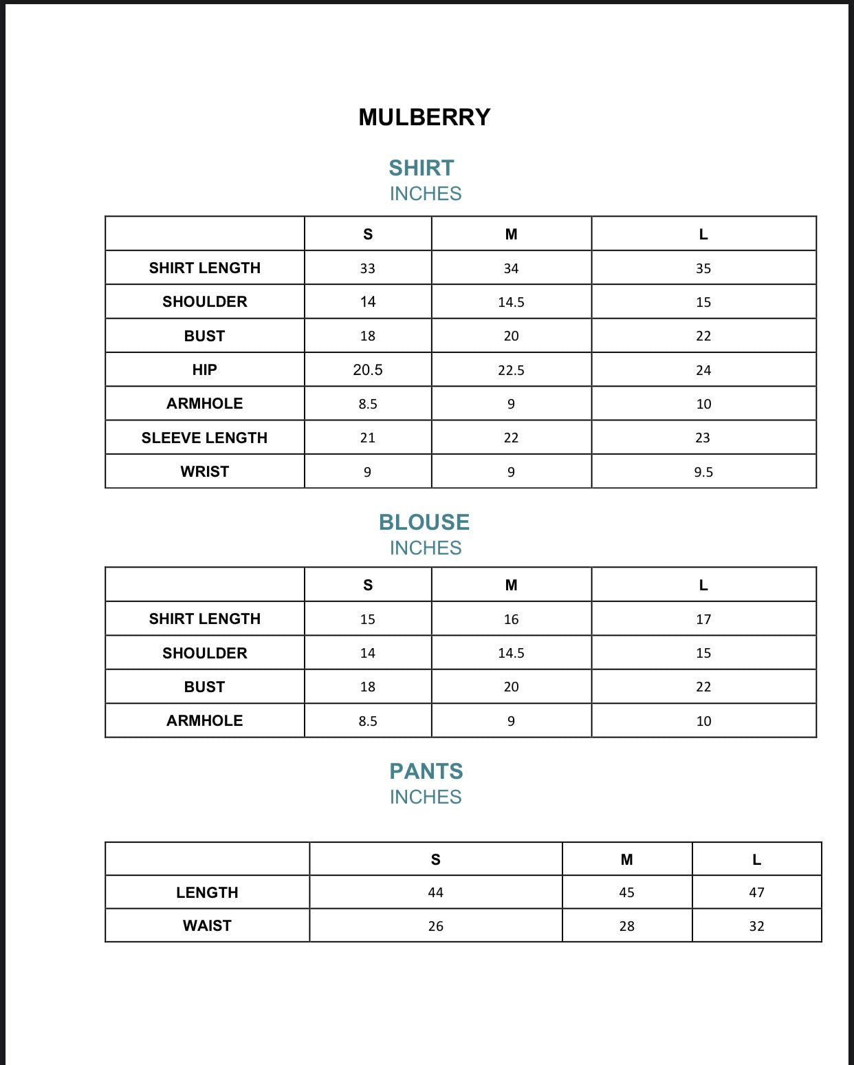 MULBERRY